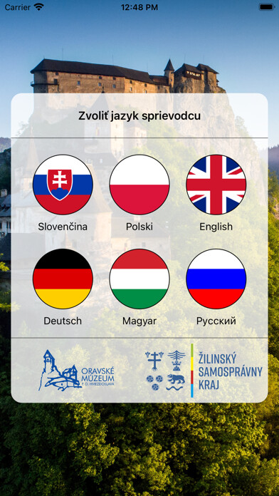 Emulate iPhone app Orava Castle using MyAndroid