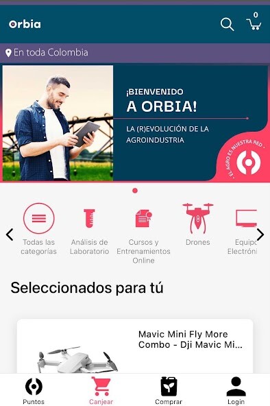 Run android online APK Orbia Colombia from MyAndroid or emulate Orbia Colombia using MyAndroid