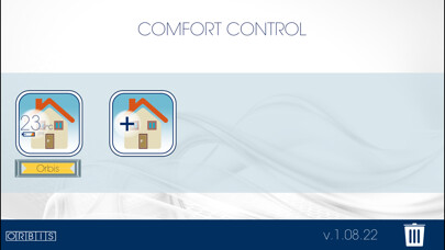 Emulate iPhone app ORBIS COMFORT-CONTROL using MyAndroid