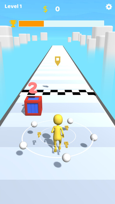 Emulate iPhone app Orbital Clash using MyAndroid