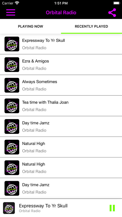 Emulate iPhone app Orbital Radio using MyAndroid Emulate iPhone app Orbital Radio using MyAndroid