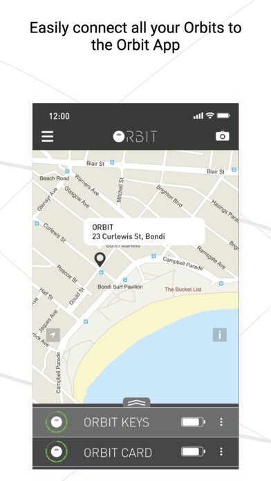 Emulate iPhone app Orbit - Find lost keys & phone using MyAndroid