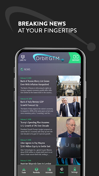 Run android online APK orbitgtm from MyAndroid or emulate orbitgtm using MyAndroid