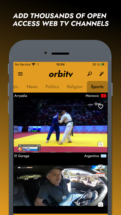 Emulate iPhone app Orbitv USA & Worldwide TV using MyAndroid Emulate iPhone app Orbitv USA & Worldwide TV using MyAndroid