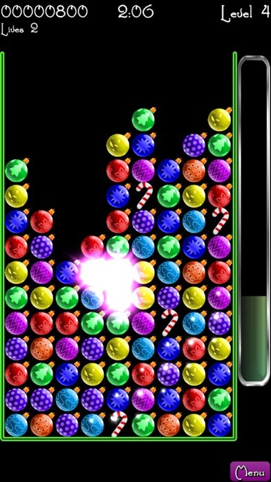 Emulate iPhone app Orbs Match Christmas Puzzle using MyAndroid Emulate iPhone app Orbs Match Christmas Puzzle using MyAndroid