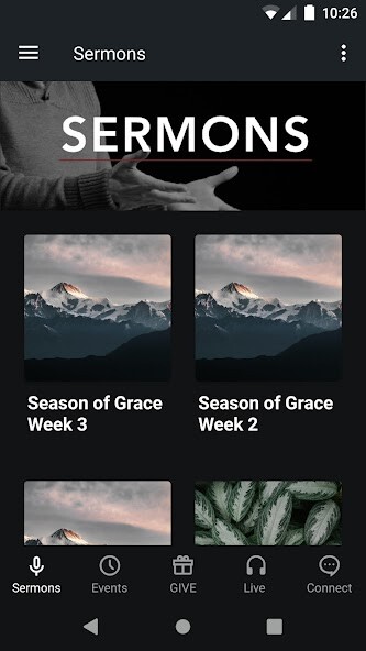 Emulate iPhone app Orchards Community Church using MyAndroid Emulate iPhone app Orchards Community Church using MyAndroid