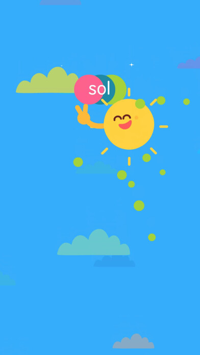 Emulate iPhone app Ordenar las letras using MyAndroid