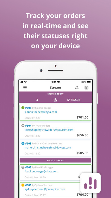 Emulate iPhone app Order Alert for WooCommerce using MyAndroid Emulate iPhone app Order Alert for WooCommerce using MyAndroid