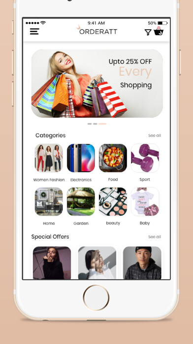 Emulate iPhone app ORDERATT using MyAndroid Emulate iPhone app ORDERATT using MyAndroid