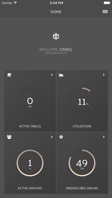 Emulate iPhone app Ordercube using MyAndroid Emulate iPhone app Ordercube using MyAndroid