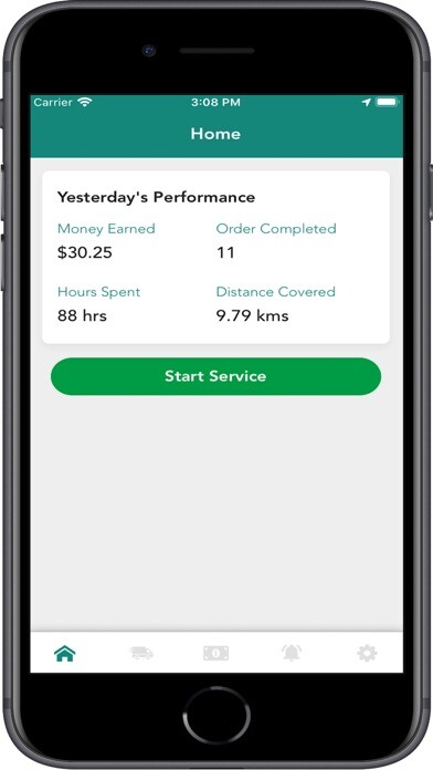 Emulate iPhone app OrderEats - Drivers using MyAndroid Emulate iPhone app OrderEats - Drivers using MyAndroid