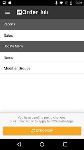 Run android online APK OrderHub Back Office from MyAndroid or emulate OrderHub Back Office using MyAndroid
