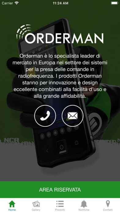 Emulate iPhone app Orderman Italia S.r.l. using MyAndroid Emulate iPhone app Orderman Italia S.r.l. using MyAndroid