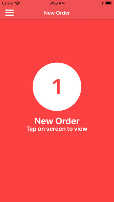 Emulate iPhone app Order Meal Restaurant using MyAndroid