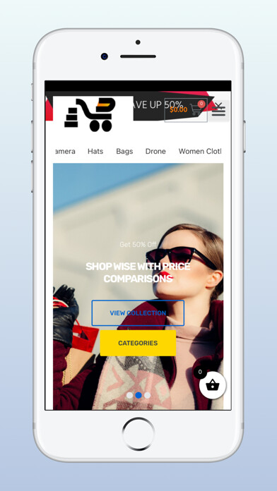 Emulate iPhone app OrderOut Shop using MyAndroid Emulate iPhone app OrderOut Shop using MyAndroid