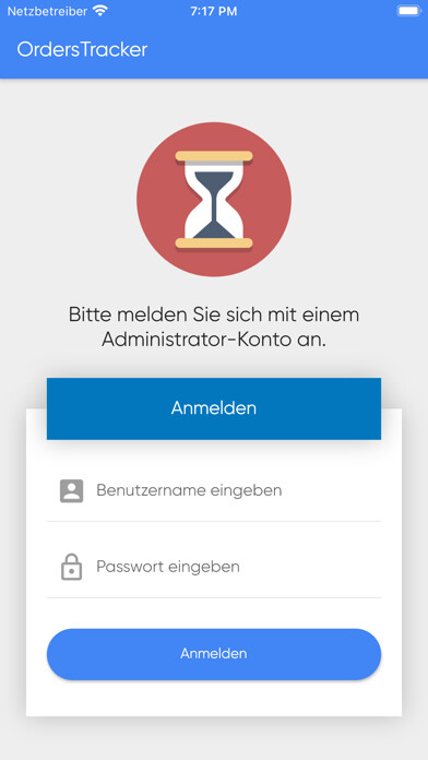 Emulate iPhone app OrdersTracker - Time Recording using MyAndroid Emulate iPhone app OrdersTracker - Time Recording using MyAndroid