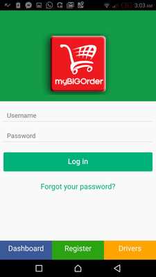 Emulate Android APK Order Taking - myBIGOrder Merchant App Emulate Android APK Order Taking - myBIGOrder Merchant App