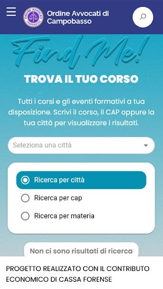 Run android online APK Ordine Avvocati di Campobasso from MyAndroid or emulate Ordine Avvocati di Campobasso using MyAndroid