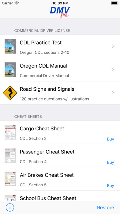 Emulate iPhone app Oregon CDL Test Prep using MyAndroid Emulate iPhone app Oregon CDL Test Prep using MyAndroid