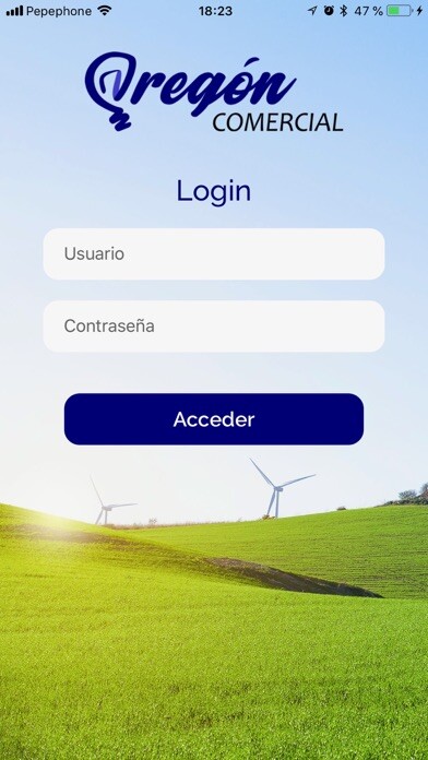 Emulate iPhone app Oregon Comercial using MyAndroid