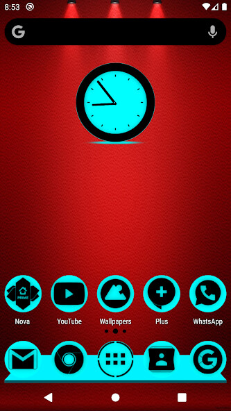 Run android online APK Oreo Cyan Icon Pack P2 from MyAndroid or emulate Oreo Cyan Icon Pack P2 using MyAndroid