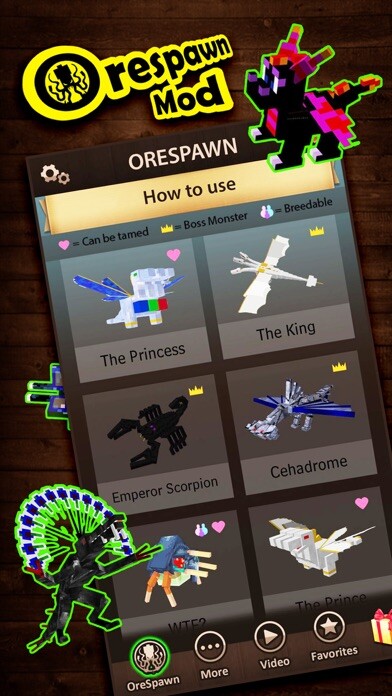 Emulate iPhone app Orespawn Mod for Minecraft PC Edition Modded Guide using MyAndroid