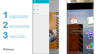 Emulate iPhone app Orevan AR using MyAndroid