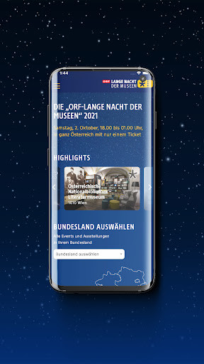Run android online APK ORF-Lange Nacht der Museen from MyAndroid or emulate ORF-Lange Nacht der Museen using MyAndroid