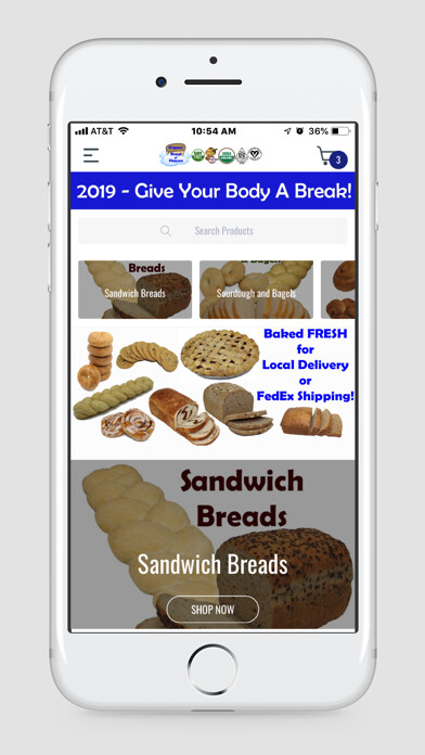 Emulate iPhone app Organic Bread of Heaven using MyAndroid Emulate iPhone app Organic Bread of Heaven using MyAndroid