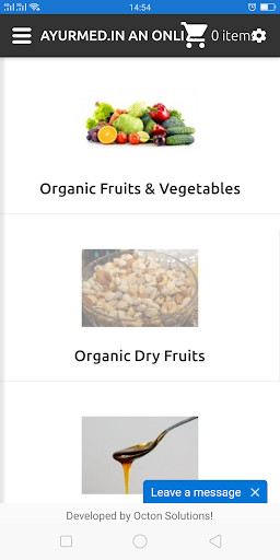 Run android online APK organic online store mumbai from MyAndroid or emulate organic online store mumbai using MyAndroid