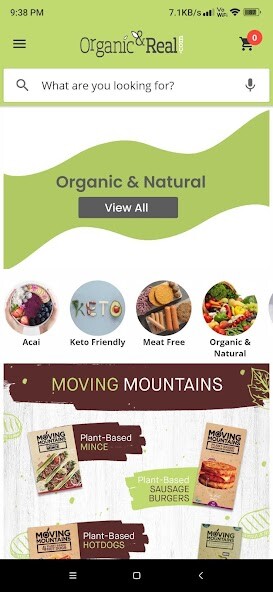 Run android online APK Organic Real from MyAndroid or emulate Organic Real using MyAndroid Run android online APK Organic Real from MyAndroid or emulate Organic Real using MyAndroid
