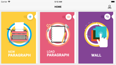 Emulate iPhone app Organized paragraph using MyAndroid