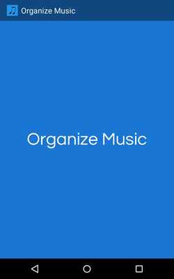 Emulate Android APK Organize Music Emulate Android APK Organize Music