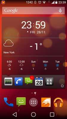 Emulate Android APK Organizer Widget