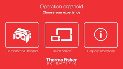 Emulate iPhone app Organoid VR Training Game using MyAndroid