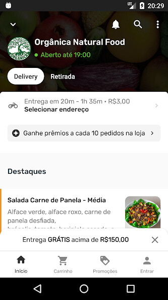 Run android online APK Orgânica Natural Food from MyAndroid or emulate Orgânica Natural Food using MyAndroid