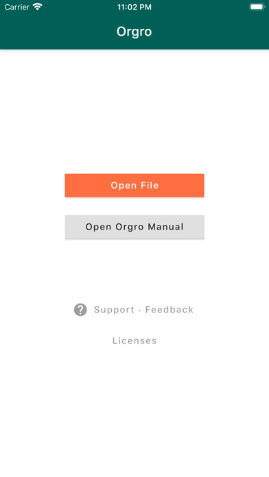 Emulate iPhone app Orgro using MyAndroid Emulate iPhone app Orgro using MyAndroid