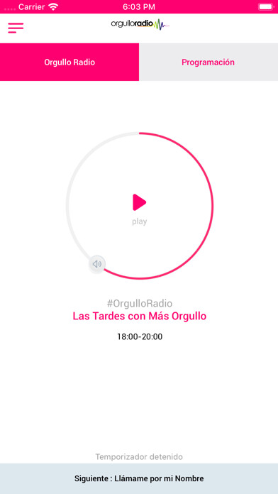 Emulate iPhone app Orgullo Radio using MyAndroid Emulate iPhone app Orgullo Radio using MyAndroid