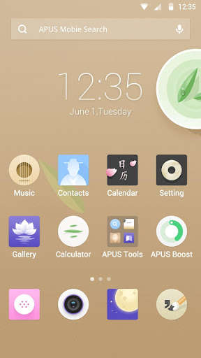 Run android online APK Oriental Flavor theme for APUS from MyAndroid or emulate Oriental Flavor theme for APUS using MyAndroid
