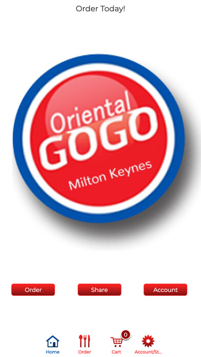 Emulate iPhone app Oriental Go Go Milton Keynes using MyAndroid Emulate iPhone app Oriental Go Go Milton Keynes using MyAndroid