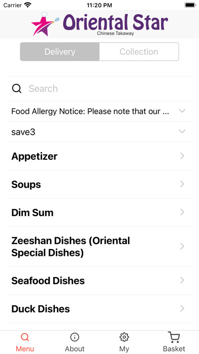 Emulate iPhone app Oriental Star Leeds using MyAndroid Emulate iPhone app Oriental Star Leeds using MyAndroid