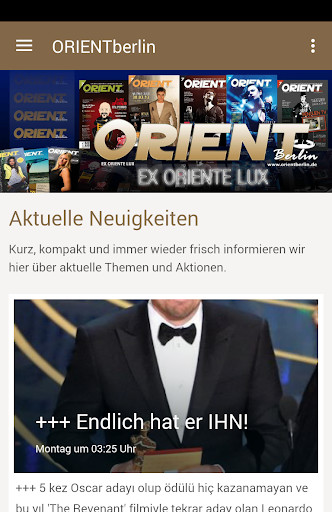 Run android online APK Orient Berlin from MyAndroid or emulate Orient Berlin using MyAndroid