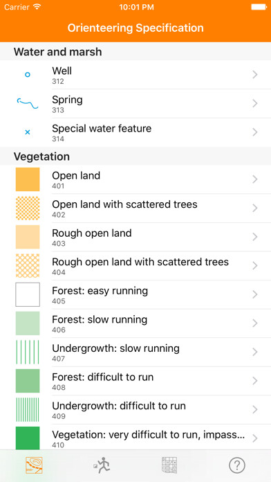 Emulate iPhone app Orienteering Encyclopedia using MyAndroid Emulate iPhone app Orienteering Encyclopedia using MyAndroid