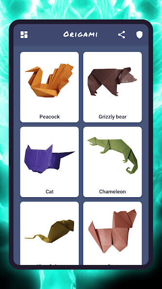 Run android online APK Origami animals, paper from MyAndroid or emulate Origami animals, paper using MyAndroid