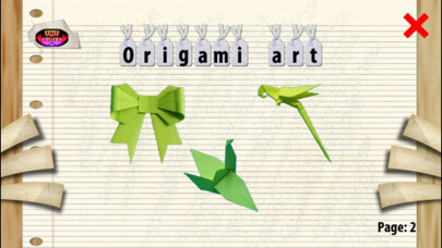 Emulate iPhone app Origami Art 2 using MyAndroid