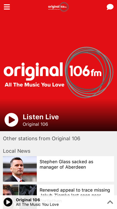 Emulate iPhone app Original 106 FM using MyAndroid Emulate iPhone app Original 106 FM using MyAndroid