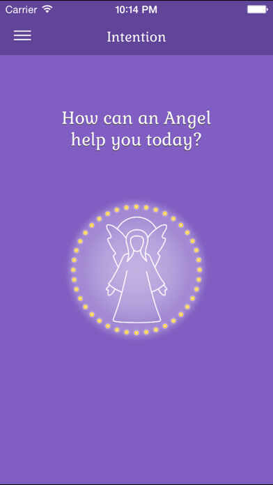 Emulate iPhone app Original Angel® Cards App using MyAndroid