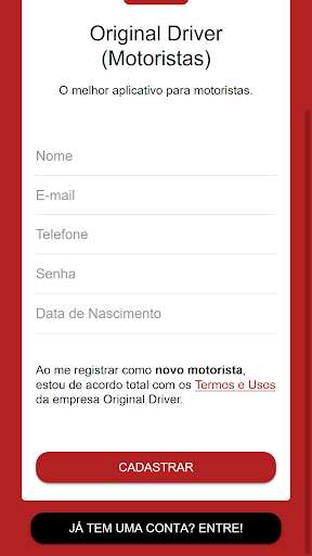 Run android online APK Original Driver - Motoristas from MyAndroid or emulate Original Driver - Motoristas using MyAndroid