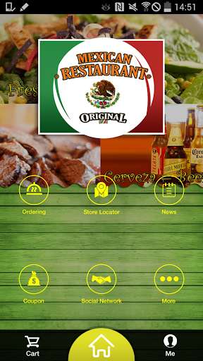 Run android online APK Original Mexican Resaturant from MyAndroid or emulate Original Mexican Resaturant using MyAndroid
