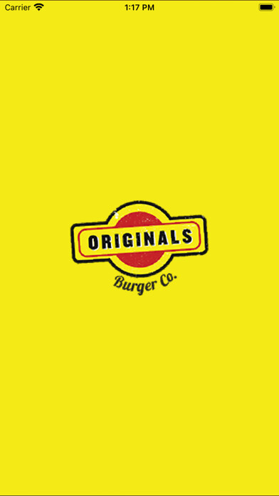 Emulate iPhone app Originals Burger Co using MyAndroid